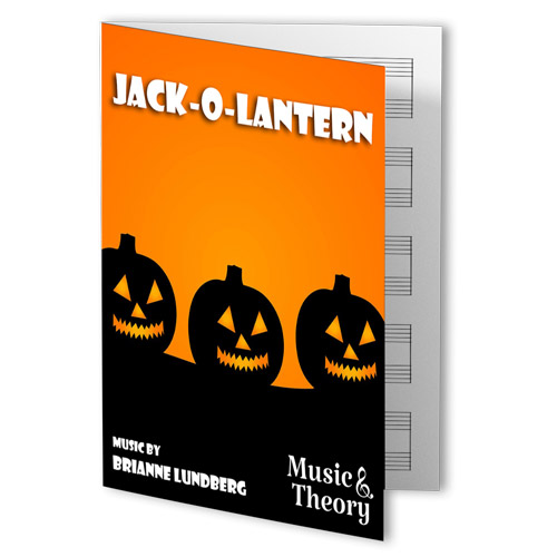 Jack-o-Lantern Halloween piano sheet music